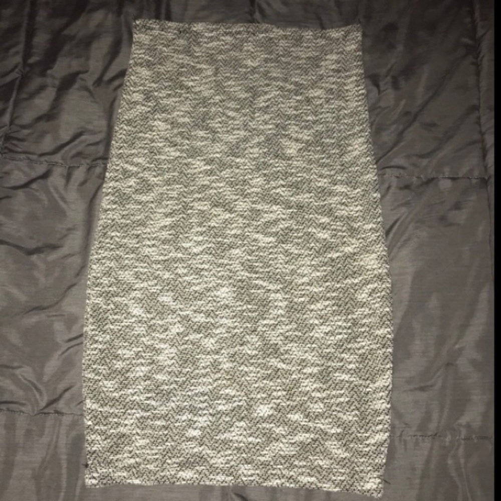 Grey heather skirt